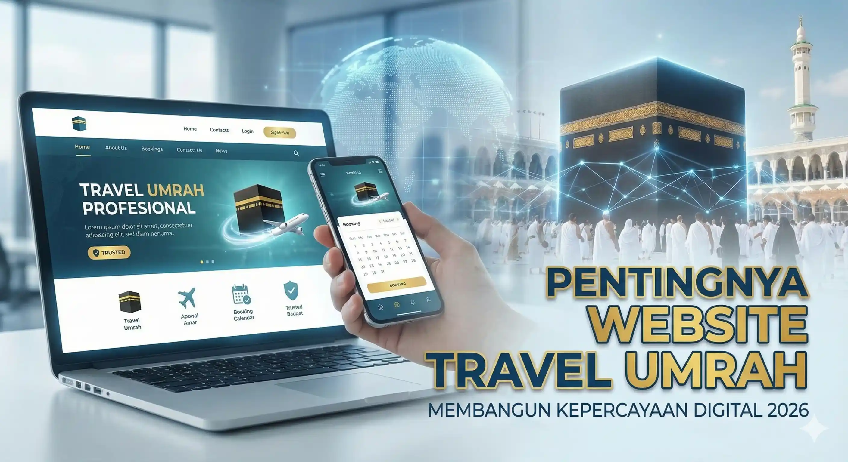 Ini Alasan Kenapa Travel Umrah Harus Punya Website Sendiri di 2026